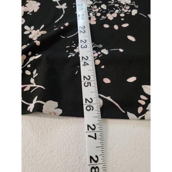 Karl Lagerfeld Paris Dark Romantic Floral Womens Size 2XL Blouse Top Bell Sleeve - Picture 10 of 16